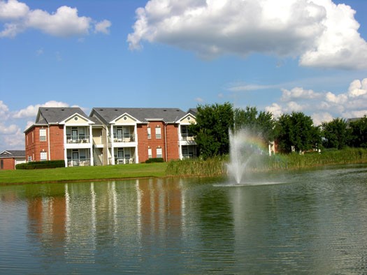 Champion Lake Big Lake with Water Spout, Balconies Overlooking Lake